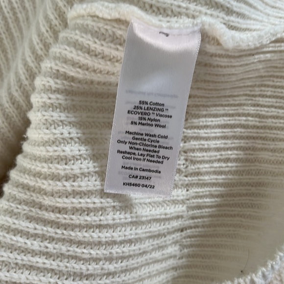 Talbots collar half zip sweater size 1x - Picture 12 of 13